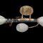 Coozen Retro rustic cheap Flower Ceiling Lamp Chandelier incandescent lighting fixture