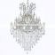 41 lights chrome chandelier light modern crystal with high quality