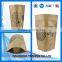 High quality food grade paper stand up pouch with zipper