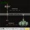 2016 contemporary crystal chandelier bobeche with Energy Saving