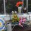 Custom Style Two Tiered Cart Garden Flower Shelf Display Rack