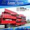 50tons bulk cargo transport container semi trailer with curtain side