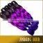 Purple Ombre Braiding Hair Two Tone High Temperature Fiber braiding hair 100g/pcs synthetic braiding hair Extensions