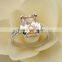 Unique Engagement Ring Lucky Stone Ring