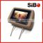 Q898 7" Bus Headrest Touch Screen Android Advertising Player With Wifi,3G