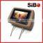 Q898 7" Bus Headrest Touch Screen Android Advertising Player With Wifi,3G