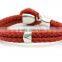 2015 New arrival adjustable multiple leather bangle women's leather bracelet wholesale