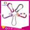 Aluminium Carabiner Camping Hiking Hook Keychain, custom D Carabiners