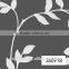 3d black wallpaper with Leaf design print wallpaper