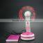 many models Most Popular Logo Flashing Mini Promotional led custom message fan