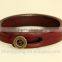 Hot sale leather bracelet unisex bangles for wholesale