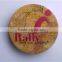 Eco-friendly sandstone tea cup coaster with color printing