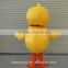 HI CE High quality big yellow duck costume mascot for adults