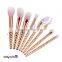 high quality rose gold 8pcs makeup brushes heart shape                        
                                                                                Supplier's Choice