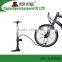 High-end Aluminum bicycle parts accessories hand air pump with Smart Valve