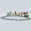Contemporary promotional amusement park electric train trackless