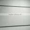 Matte white viewing surface diffuses projected light uniformly 16:9 projection screen