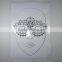 Wholesae Halloween cartoon cat whisker rhinestone temporary eye tattoos crystal eye sticker safe makeup face tattoos factory
