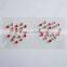 Custom bling letter shape acrylic rhinestone sticker 3d flat back rhinestones glitter self-adhesive rhinestone sheet