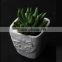 Small Design Cute Decoration Ceramic Corner Flower Pot Stand