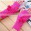 Children Colorful Polar Fleece Fingerless Gloves For Writing