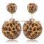 Cheap Plug Stud Earring Two Kind Double Pearl Piercing Earrings For Girls