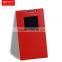 SIKAI Black/Brown/Red PRIV Leather Smart Flip Case