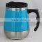 Double wall 500ml stainless steel beer mug