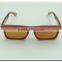Sunglass 2015 Eco-friendly Handmade Skateboard Wooden Sunglass Fashion Polarized Lenses Bambooo Sunglasses
