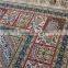 5x8ft pink color silk carpet nain design handmade rag rugs