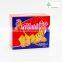 Glossy cardboard biscuit cookie packaging box gift box with handle