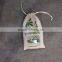 linen pouch soap bag/tourist souvenir with olive embroidery with drawstring