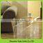 modern furniture customized lucite table clear bending acrylic cube table