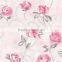 High quality beautiful flower thick vinyl wallpaper for sale