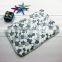 flower pattern coral velvet anti-slip rugs water absorb mat