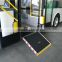 CE certificated customized Folding Manual Bus Wheelchair Ramp with 350kg loading for wheelchairs