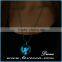 New Promotional Gift Jewelry Ghost Round Locket Glow in Dark Pendant Halloween Pumpkin Light Decorations