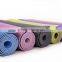 4mm TPE eco friendly anti slip yoga mat with carry strap easy washable sport mat manufacturer
