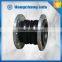 pipeline tube dn100 pn16 rubber joint/hypalon rubber expansion joint