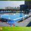 2016 outdoor popular inflatable water park use frame pool