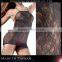 Back crisscross latex sexy mature elegant mini dress