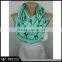Mint Scarf Valentines Day Mothers Day Giraffe Scarf Animal Infinity Scarf