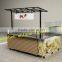 Latest crepe food cart design and customize for sale