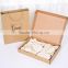 100% GOTS organic cotton ten pieces sets of baby Clothing Sets gift box for newborn