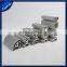 Custom aluminum extrusion profiles with 8mm slot Factory In China