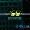 black surface yellow and green 3 digit led display ,high quality,over 20 years experiences in led field