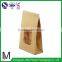 2016 most selling product in  kraft paper bag/brown kraft paper bags with window or zipper for food