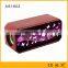 New Design colorful flashlight colorful flashlight Bluetooth wooden Speaker wireless