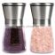 2 Pieces Brushed Stainless Steel And Pepper Grinder Set ,Salt Grinder ,Salt Pepper Grinder