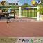 Decorative grey solid artificial indoors interior outdoor wooden flooring